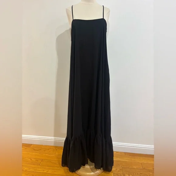 ROTATE Birger Christensen Chiffon Midi Dress, Size US 6 - Picture 8 of 14